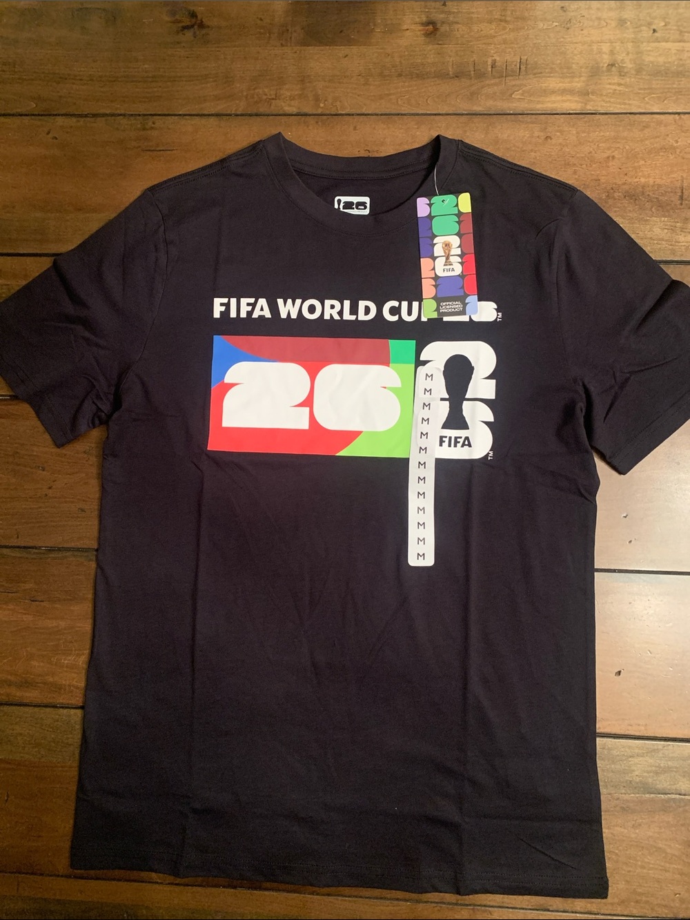 FIFA World Cup 26 Black Graphic Men's T-Shirt